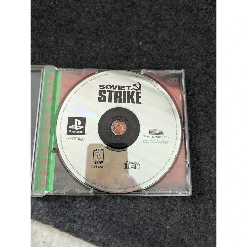 Soviet Strike‎ - Playstation PS1 TESTED